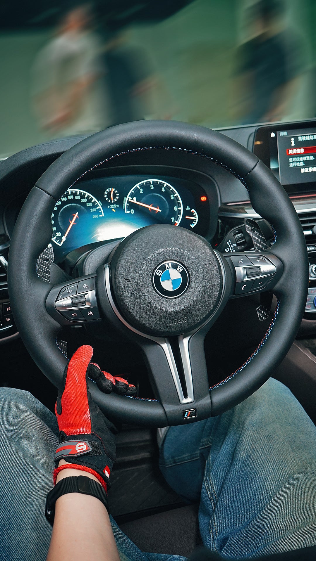 (In Stock) BMW magnetic paddle shifters (Carbon)