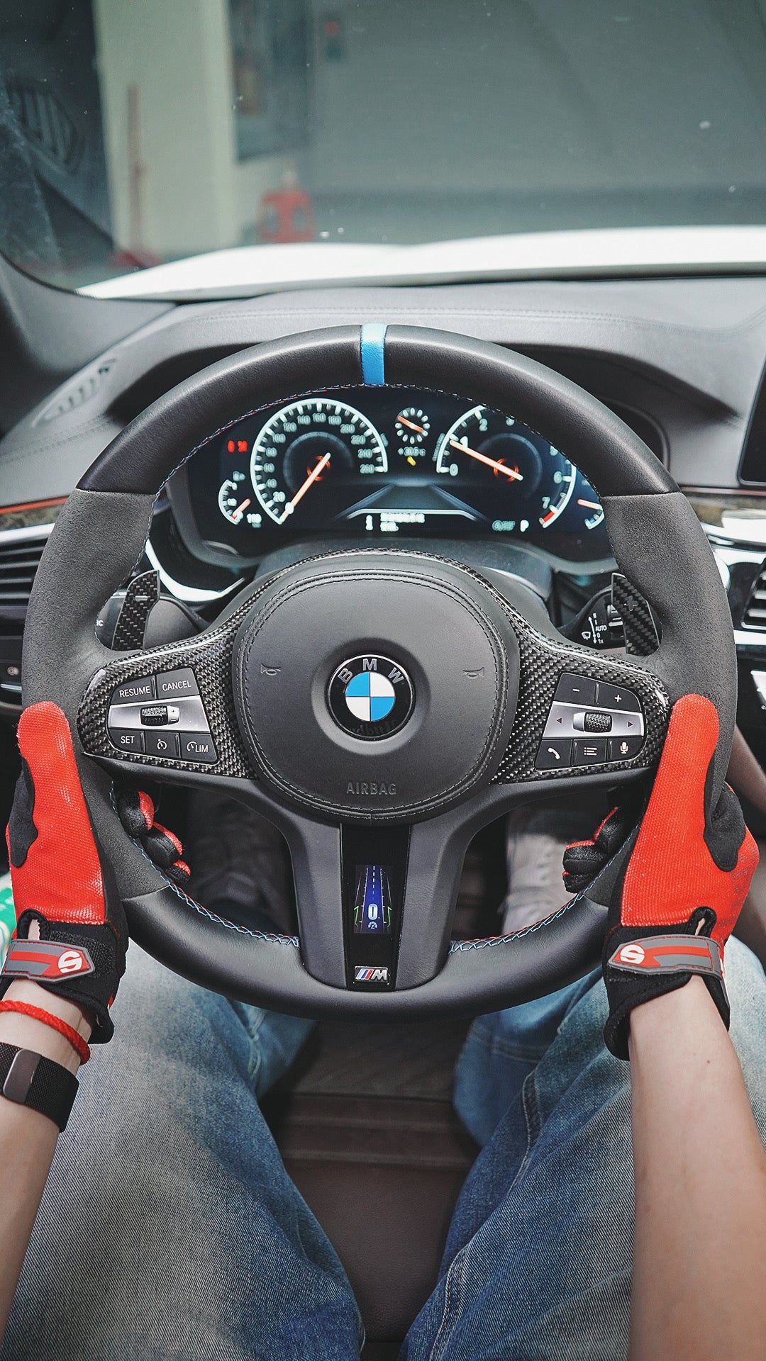 (In Stock) BMW magnetic paddle shifters (Carbon)